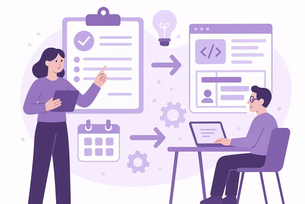 Illustration de l'analyse du cahier des charges