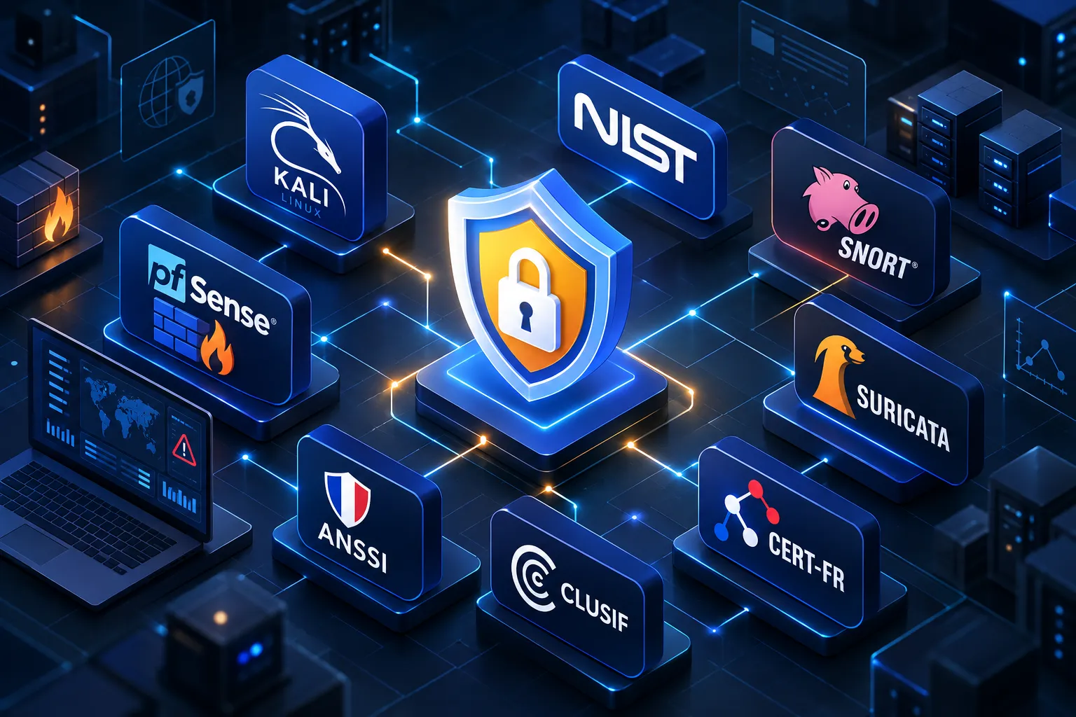 Illustration de la cybersécurité chez Nextaura